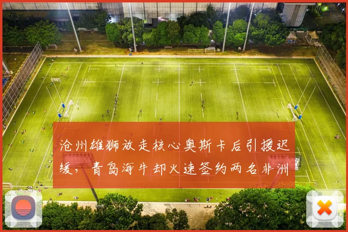 沧州雄狮放走核心奥斯卡后引援迟缓,青岛海牛却火速签约两名非洲外援补强